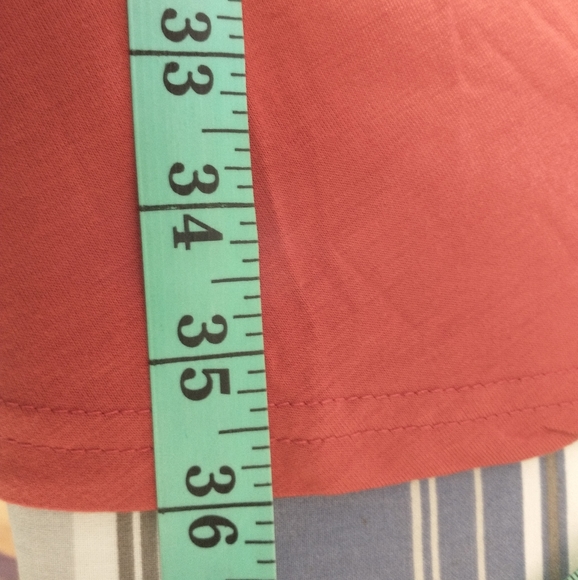 Sz 16 NWT MEASOR Pumpkin Spice Oversized Swing Dress - Picture 12 of 12